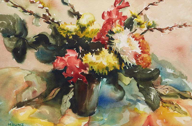 Maunz, Floral Still Life