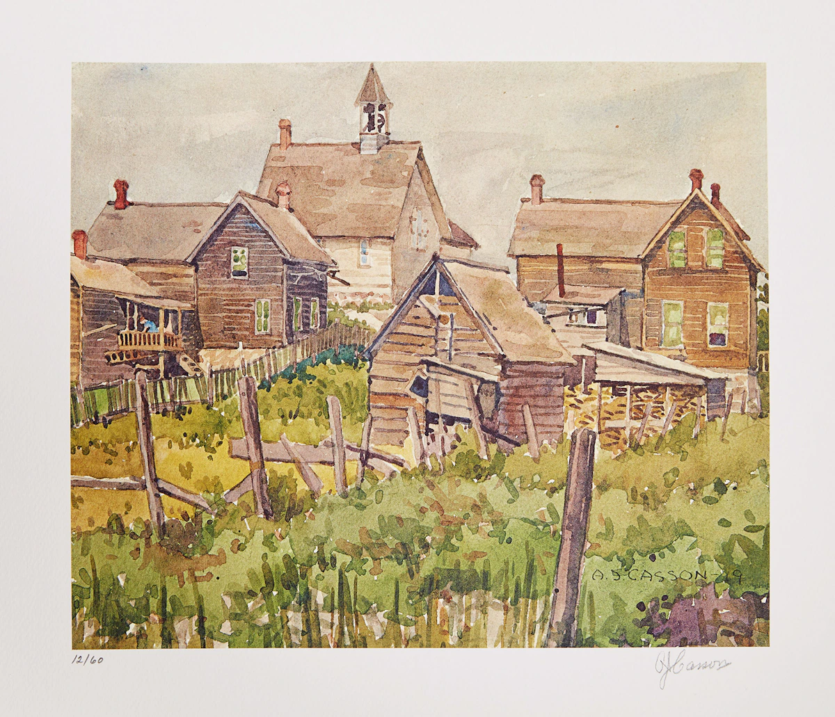 Books and Reference, A.J. Casson: Watercolours, book