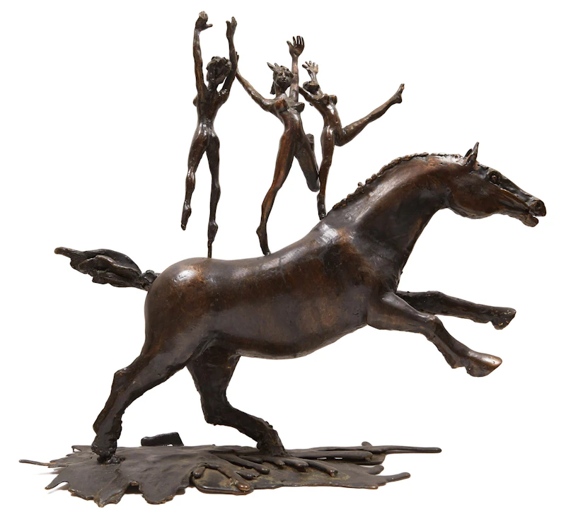 Chinese Horse by Bruce Garner