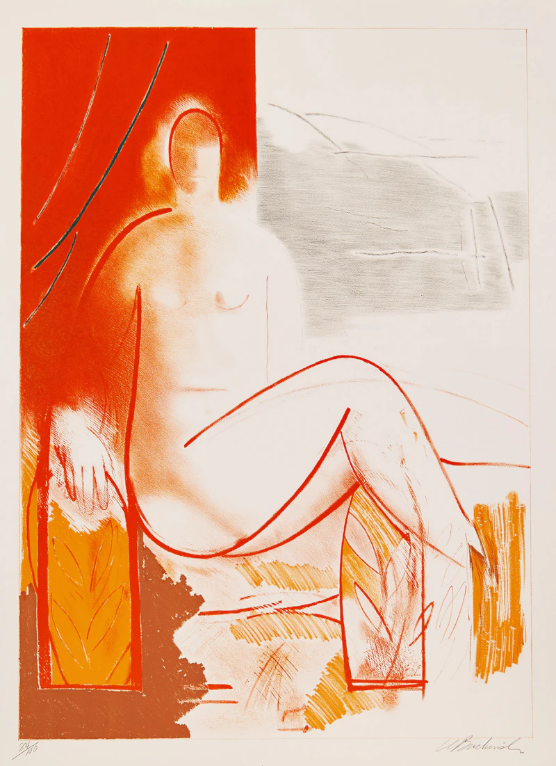 Walter Bachinski, Ken Danby, John Esler, Alex Janvier, Rita Letendre, Bernard Mulaire, Pitseolak, Don Phillips, Ed Porter and Noboru Sawai, Twentieth Anniversary - 1959/1979 Gallery Moos Limited, collection of ten prints, 1979 - view 7