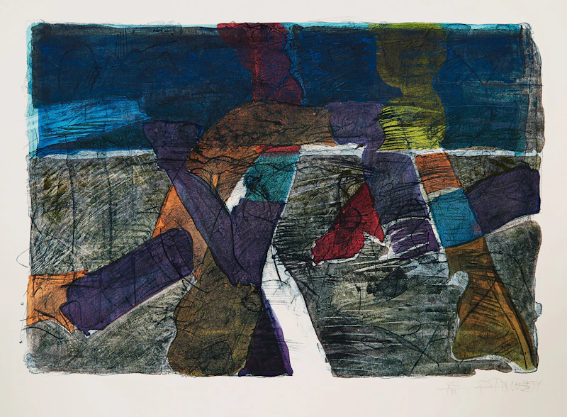 Walter Bachinski, Ken Danby, John Esler, Alex Janvier, Rita Letendre, Bernard Mulaire, Pitseolak, Don Phillips, Ed Porter and Noboru Sawai, Twentieth Anniversary - 1959/1979 Gallery Moos Limited, collection of ten prints, 1979 - view 9