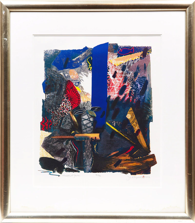 Carl Heywood, Memories of Japan, colour lithograph, 1999 - view 2