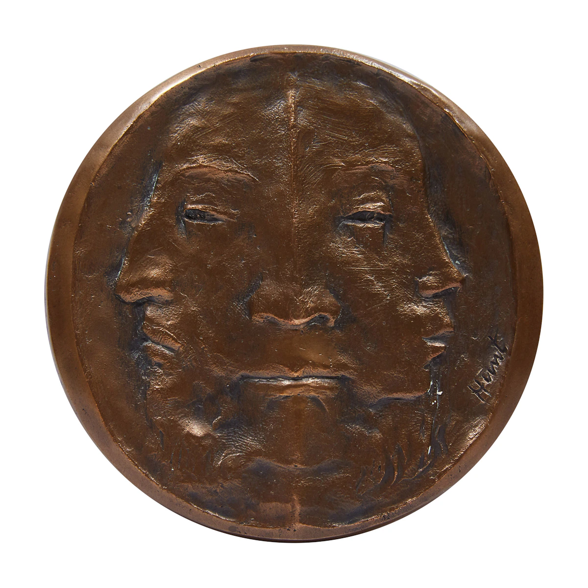 Dora de Pedery-Hunt, Yesterday, Today and Tomorrow; Save the Whales , two bronzes, 1980
