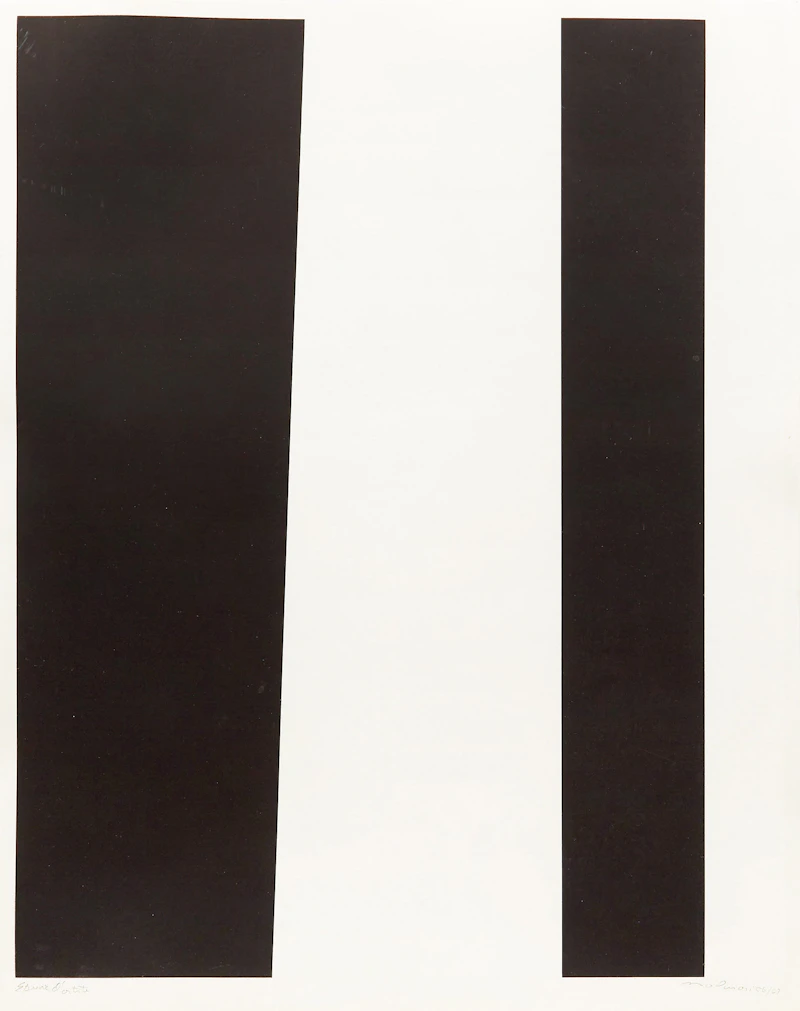 Untitled (Vertical blanc), 1956-67 by Guido Molinari