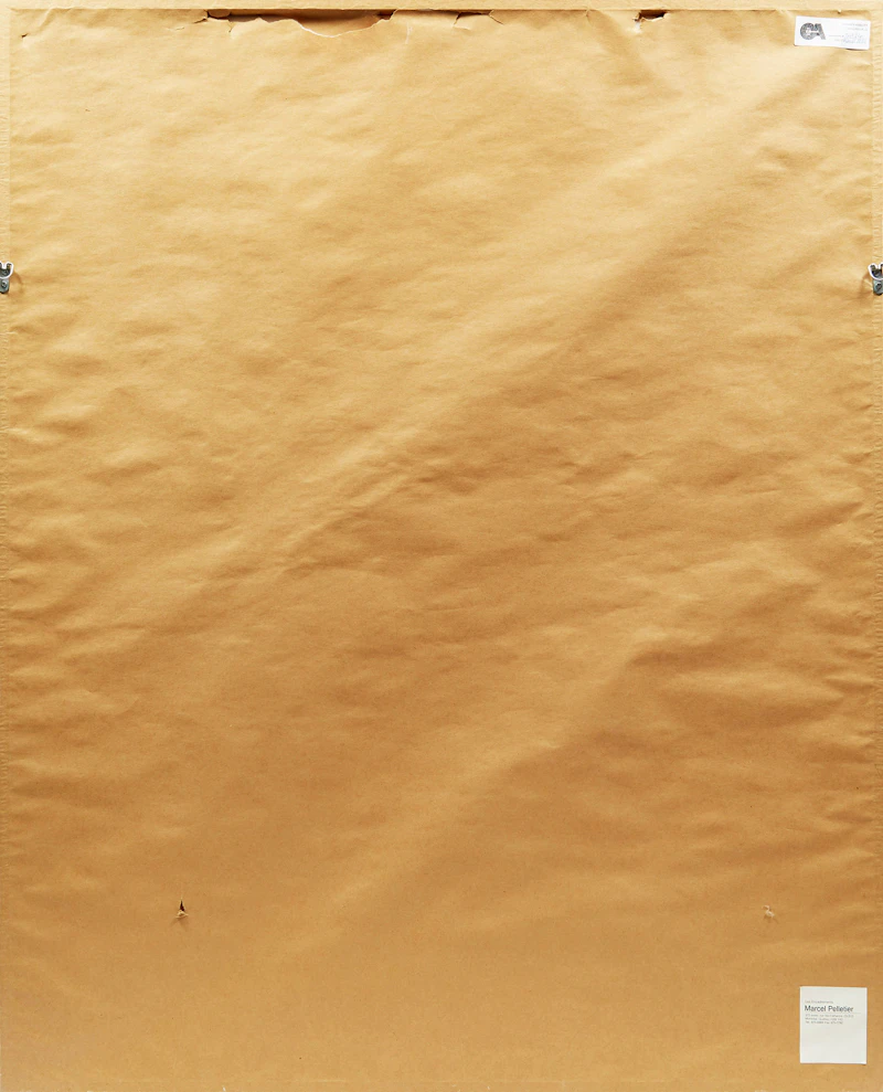 Guido Molinari, Untitled (Vertical blanc), 1956-67, screenprint, 1956-1967 - view 3
