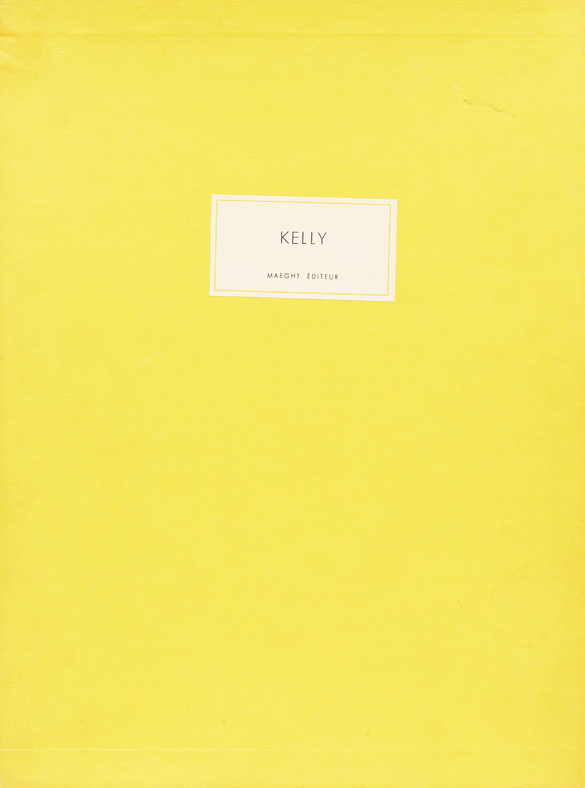 Ellsworth Kelly, Derrière le Miroir No. 149, art magazine including five lithographs, 1964