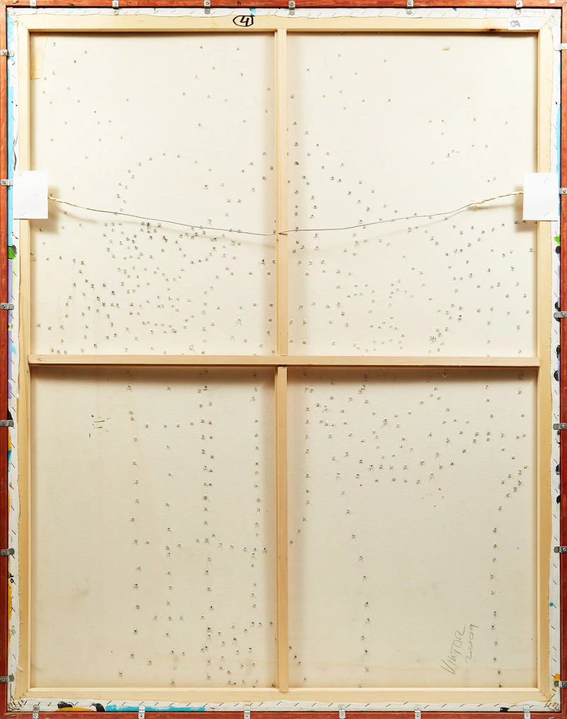 Viktor Mitic, American, bullet holes, 2010 - view 3