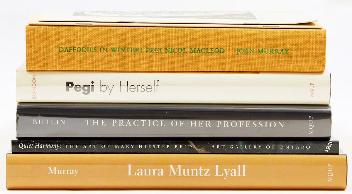 Books and Reference, 7 Canadian Women Artist Reference Books and Pamphlets, 7 books and pamphlets
