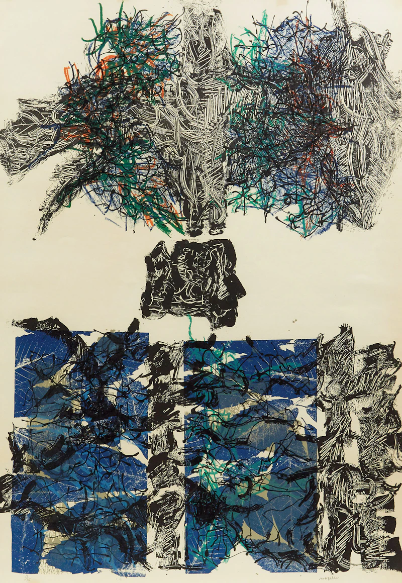 Jean Paul Riopelle, Feuilles VI (1967)