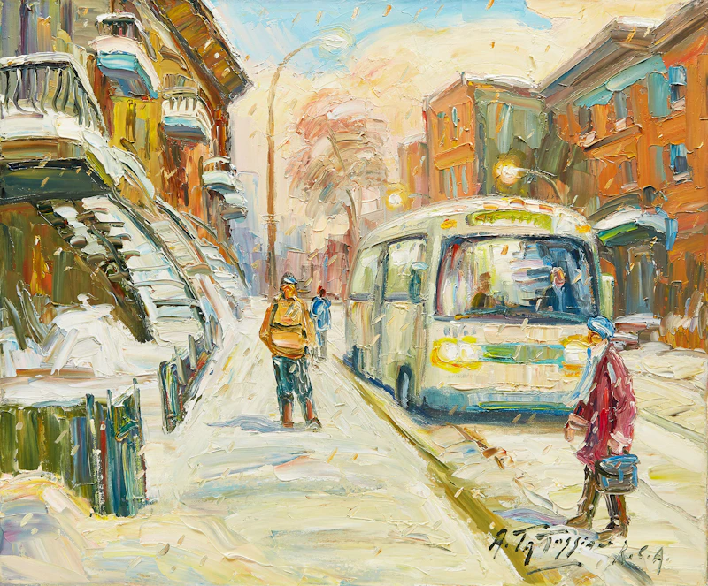 Armand Tatossian, Rue Adam, Montreal