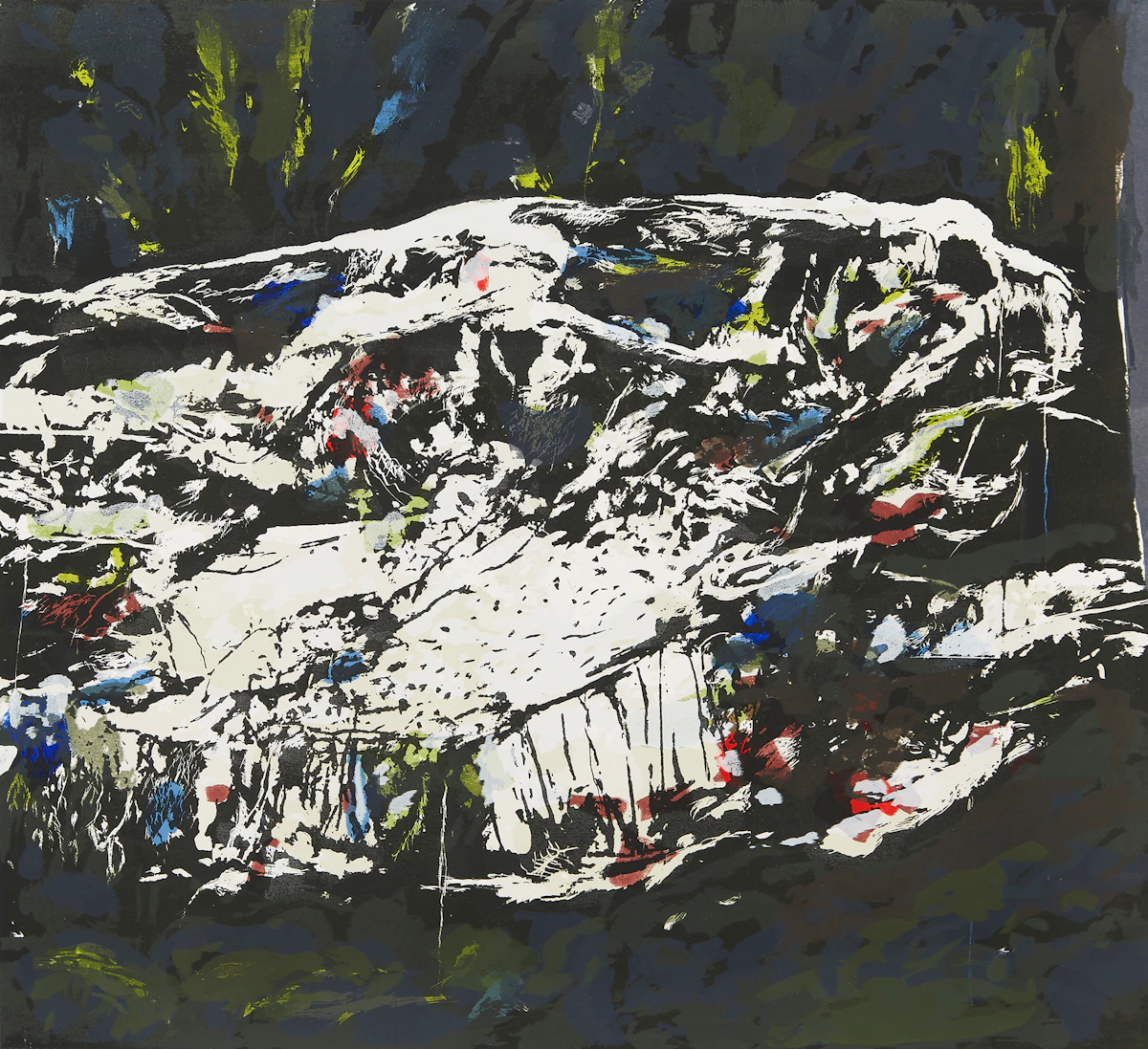 Gordon Appelbe Smith, Sea Drift, colour serigraph, 1995