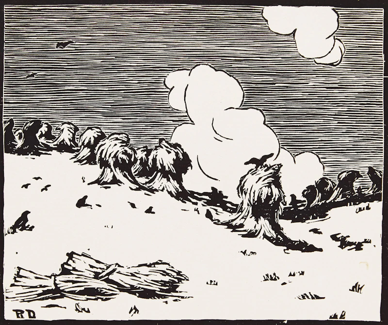 Gerbes; Midi, roi des étés by Rodolphe Duguay