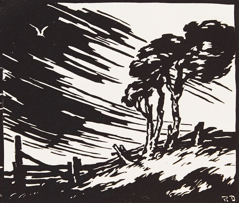 Coup de vent; Au crépuscule by Rodolphe Duguay