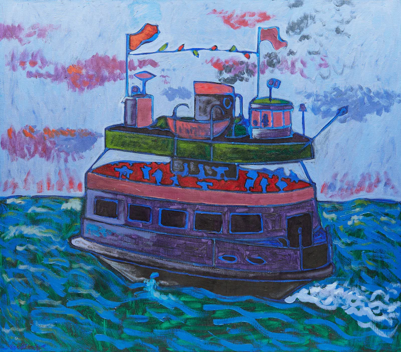 Ferry, August 1973 by John Godfrey
