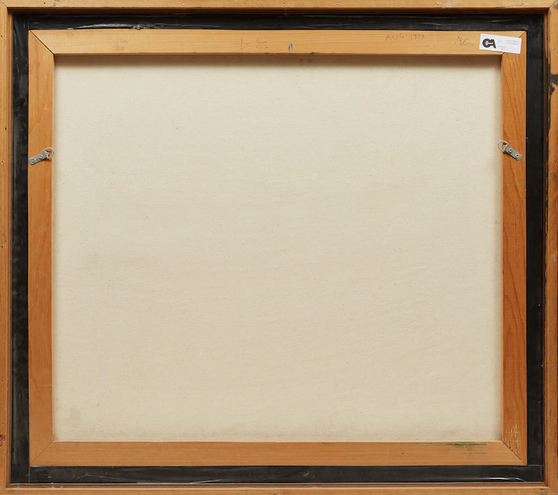 John Godfrey, Ferry, August 1973, oil on canvas - view 3