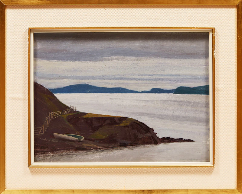 Alan Caswell Collier, Embree, Notre Dame Bay, Newfoundland, oil on board - view 2