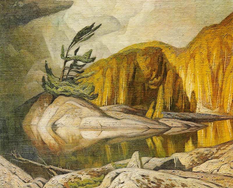 Alfred Joseph Casson, March Day; Village House; Summer Storm; Village In Winter, four colour serigraphs - view 5