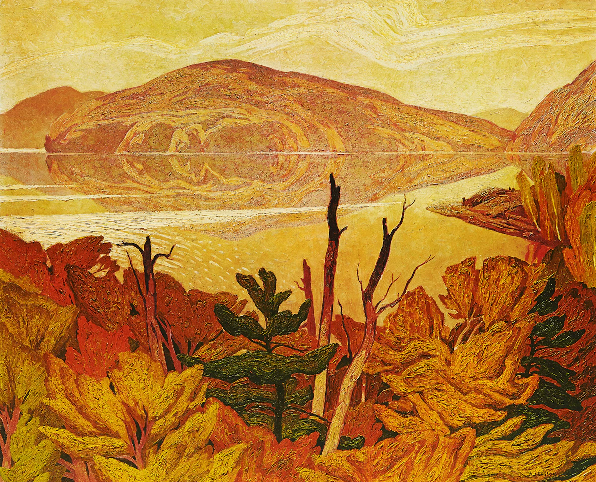Alfred Joseph Casson, Grey October Morning; Parry Sound; Valley Farm; Grey Day, four colour serigraphs