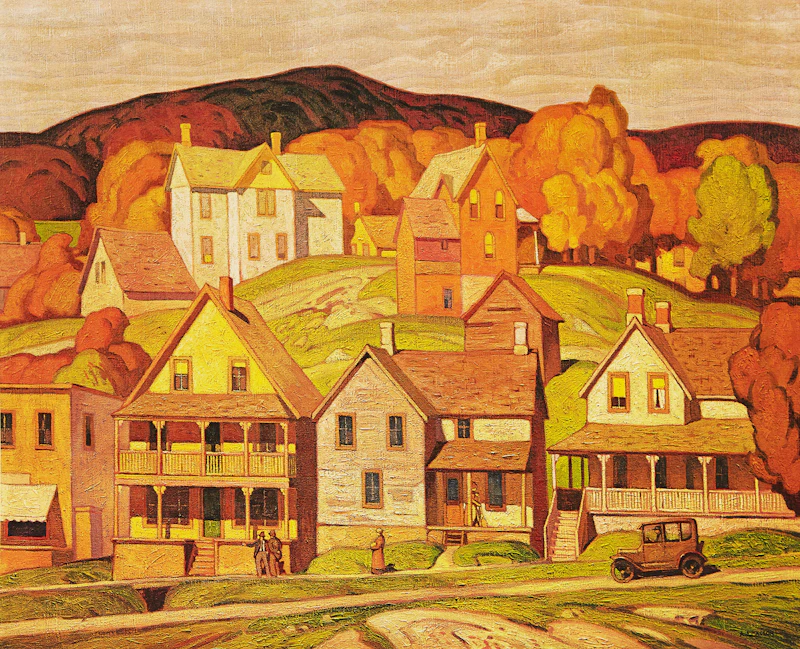 Alfred Joseph Casson, Grey October Morning; Parry Sound; Valley Farm; Grey Day, four colour serigraphs - view 3
