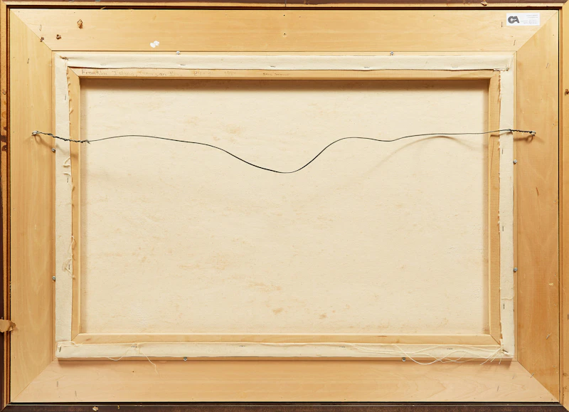 Bruce Steinhoff, Franklin Island, Georgian Bay, oil on canvas, 1989 - view 3