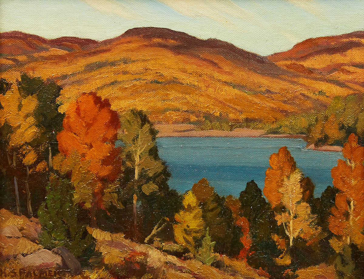 Herbert Sidney Palmer, Carson Lake, Ontario, oil on board