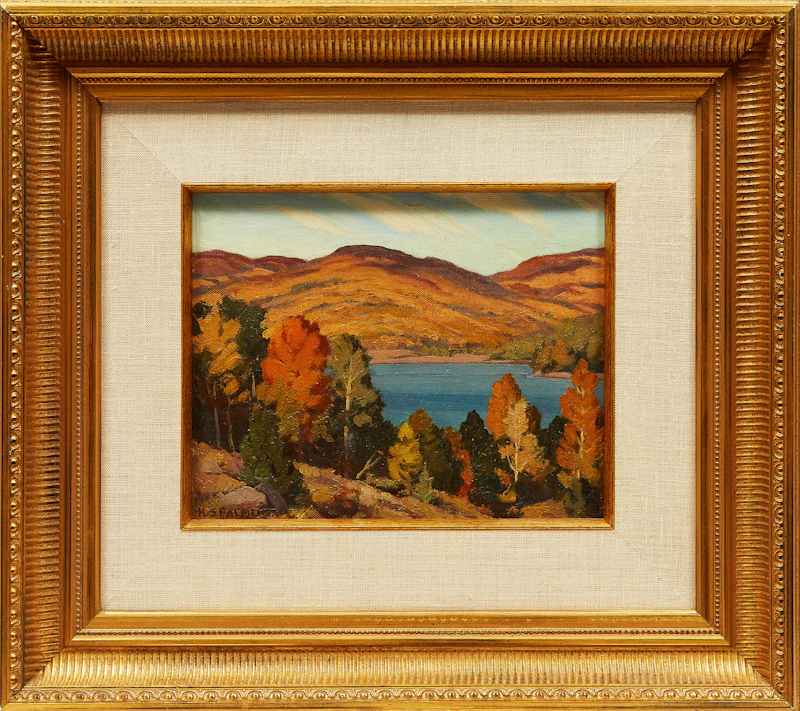 Herbert Sidney Palmer, Carson Lake, Ontario, oil on board - view 2