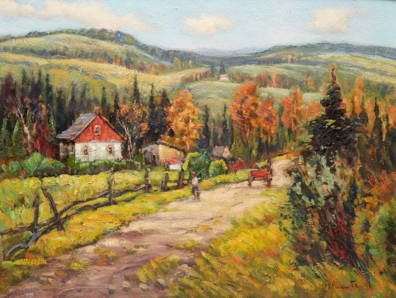 Autumn, Ste. Adèle, Laurentians by Joseph Giunta