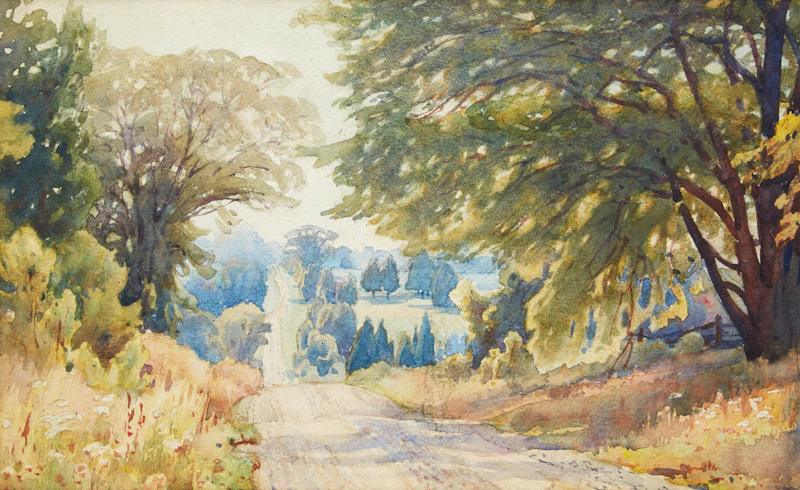 Country Road by Frederick Henry Brigden