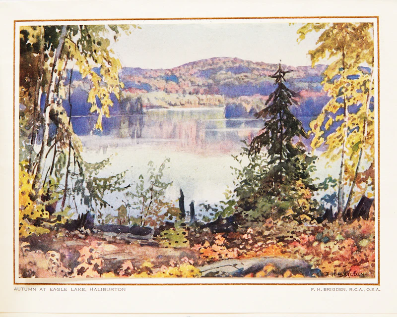 Frederick Henry Brigden, Country Road, watercolour - view 5