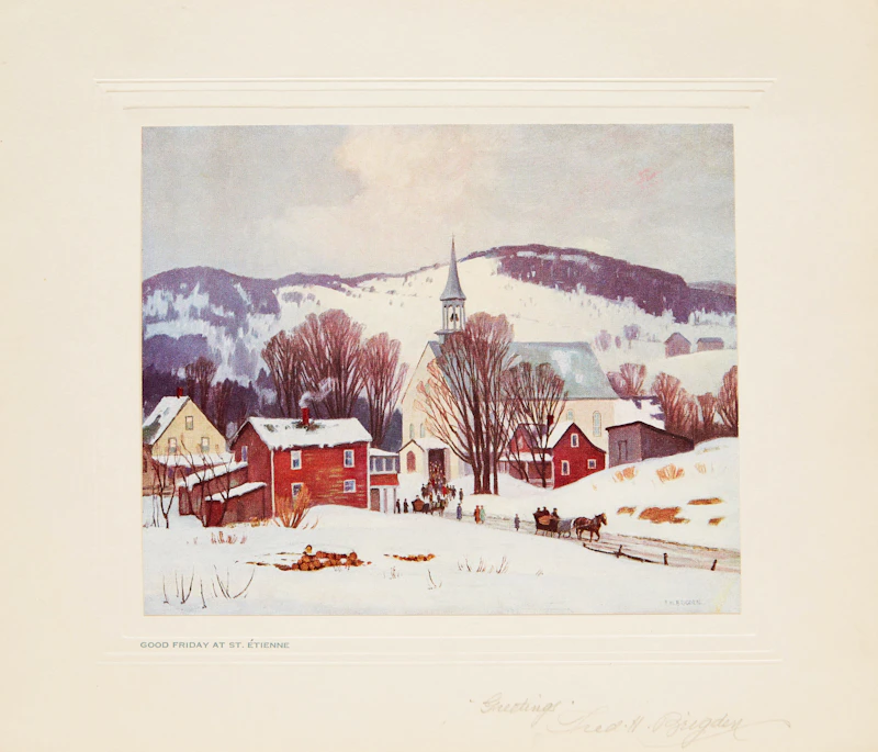 Frederick Henry Brigden, Country Road, watercolour - view 9