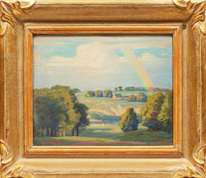Frederick Henry Brigden, After the Storm, Don Valley, oil on board - view 2