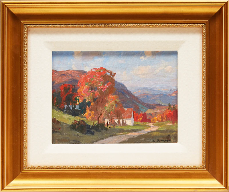 Eric Riordon, Late Afternoon in the Laurentians , oil on canvas - view 2