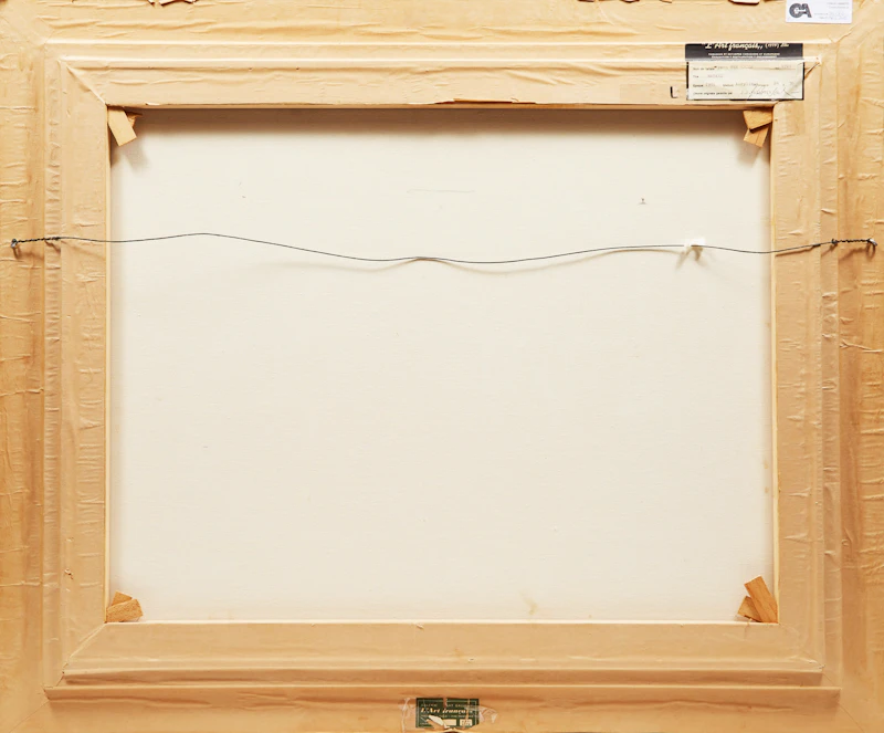 Paul Tex Lecor, Matane, acrylic on canvas, 1981 - view 3