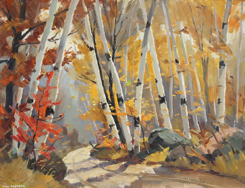Road to Long Lake - Madawaska Valley by Thomas Keith Roberts