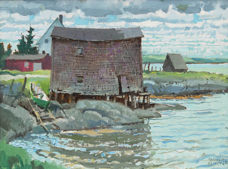 Lunenburg Bay, N.S. by George Franklin Arbuckle
