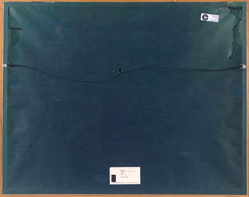 Gordon Rayner, Warrior, mixed media on paper, 1982 - view 3
