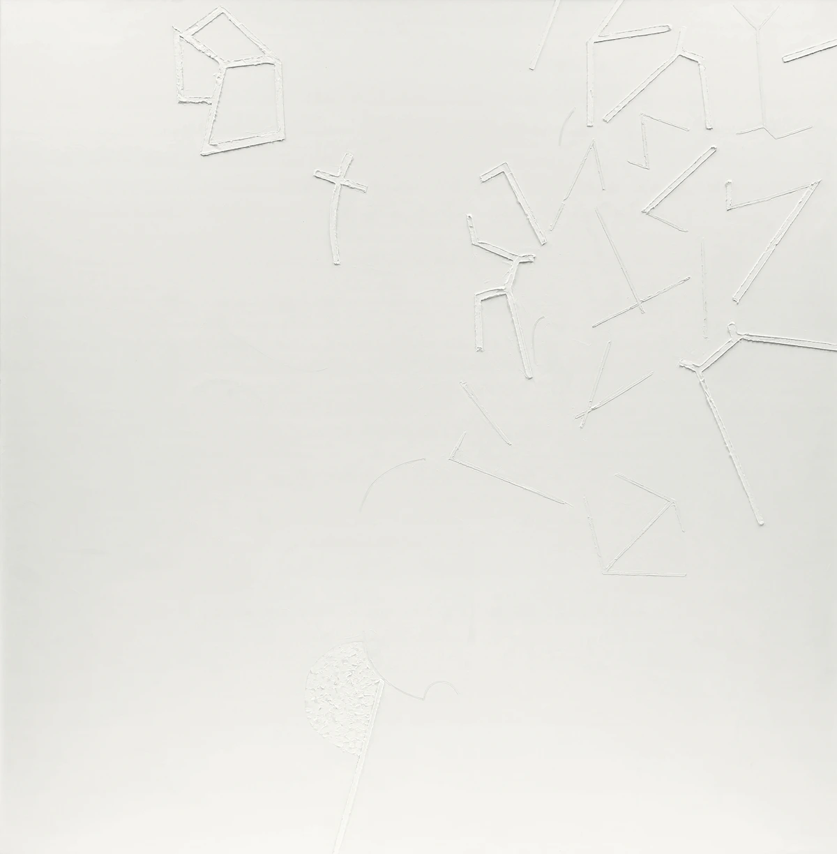 Ronald Langley Bloore, Untitled (#7), oil on board, 1995