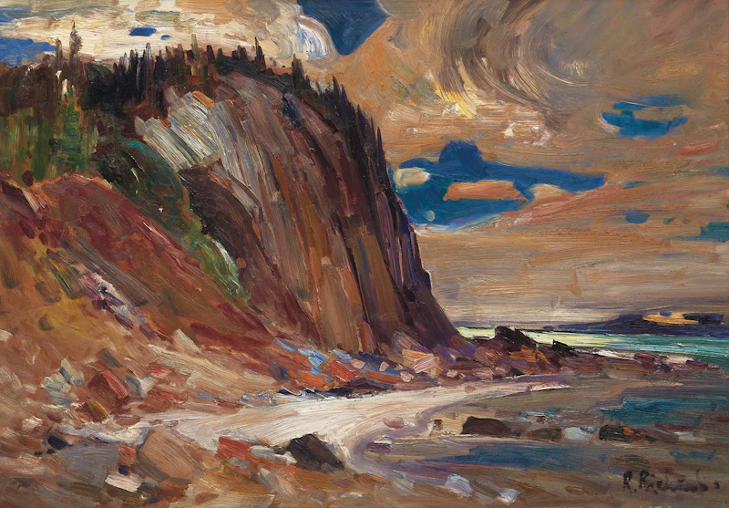 Shoreline Landscape by René Richard