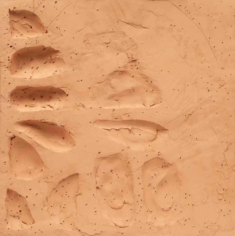 William Hodd McElcheran, At the Office, terra-cotta relief sculpture - view 2