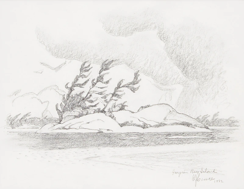 Georgian Bay Island by Alfred Joseph Casson