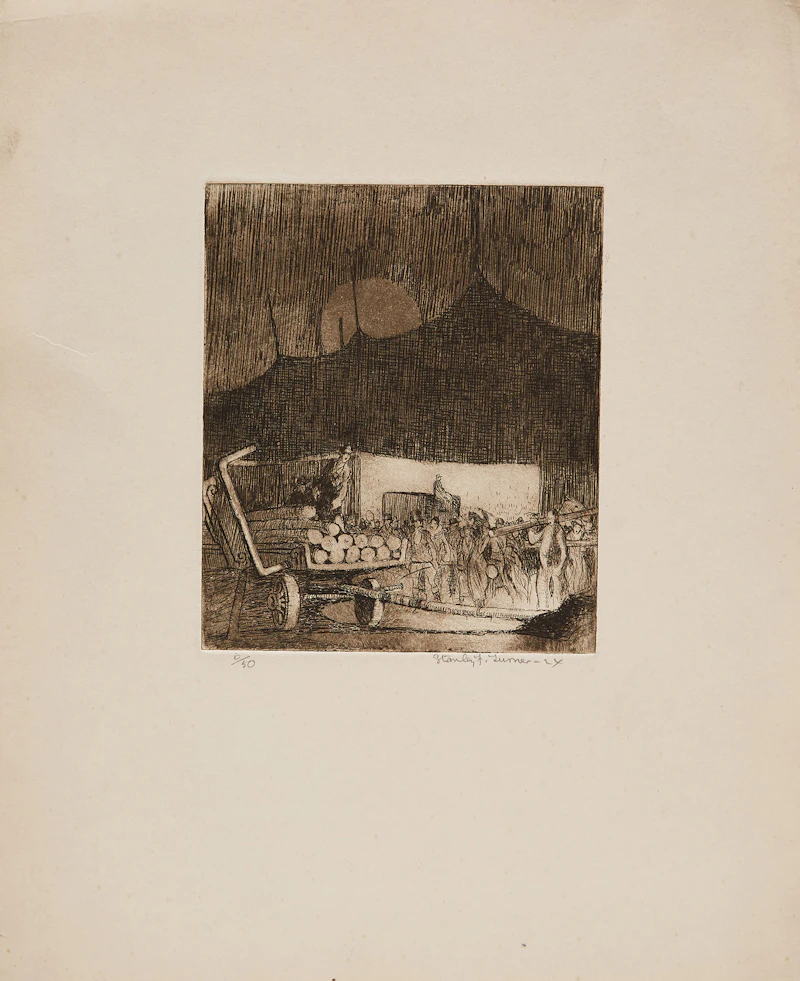 Stanley Francis Turner, A Selection of Seven Works, seven etchings - view 4