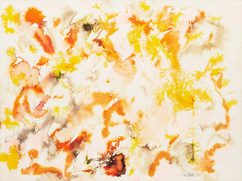 Untitled Abstraction by William Ronald