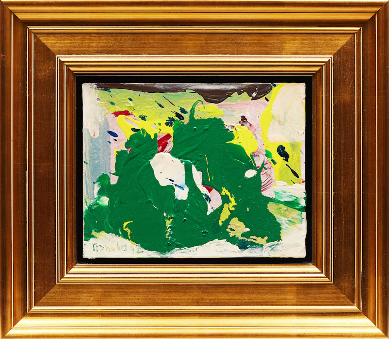 William Ronald, Untitled Abstraction, oil on canvas - view 2