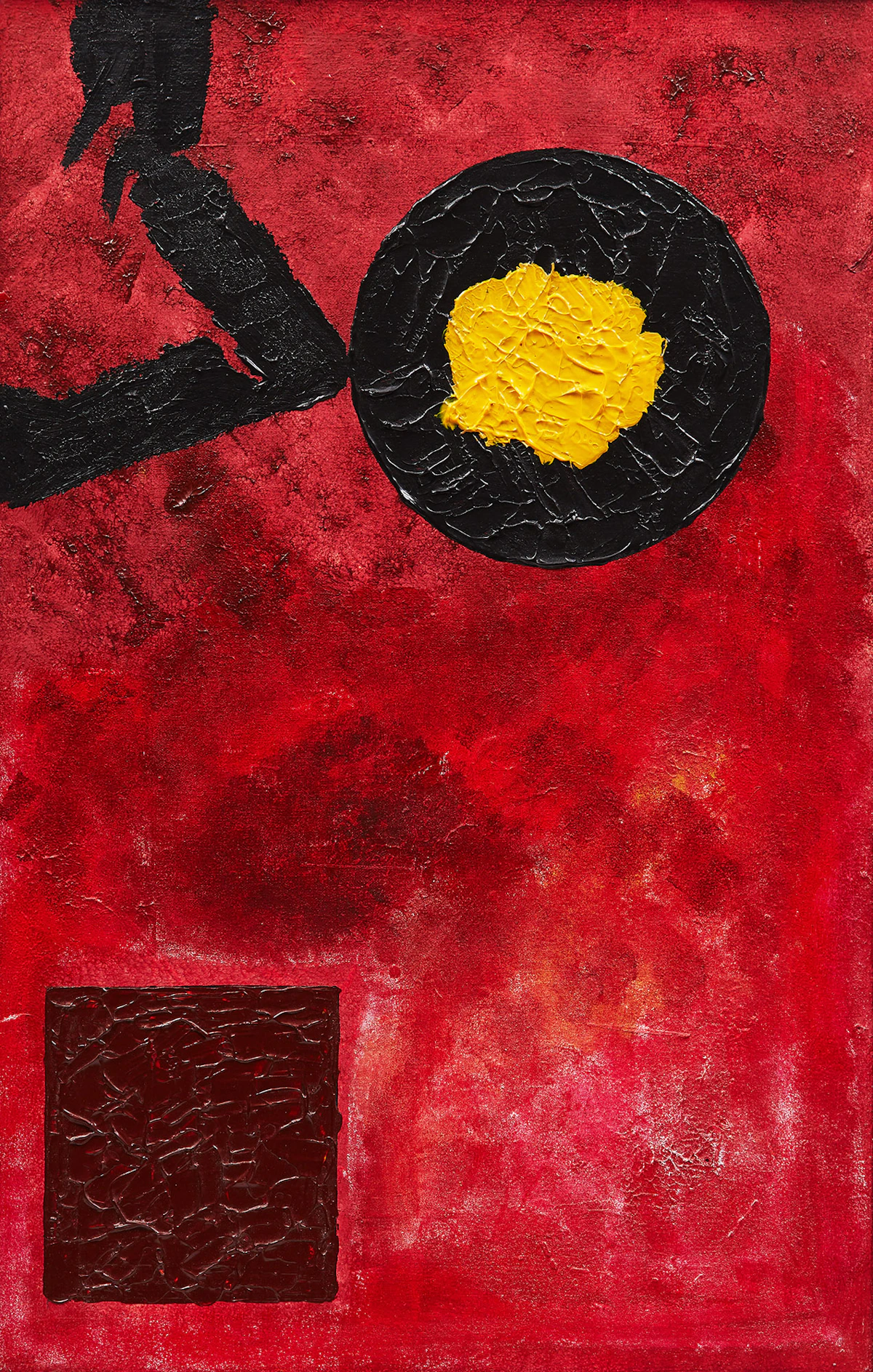Henriette Fauteux-Massé, Le cercle dans notre univers no. 8, acrylic