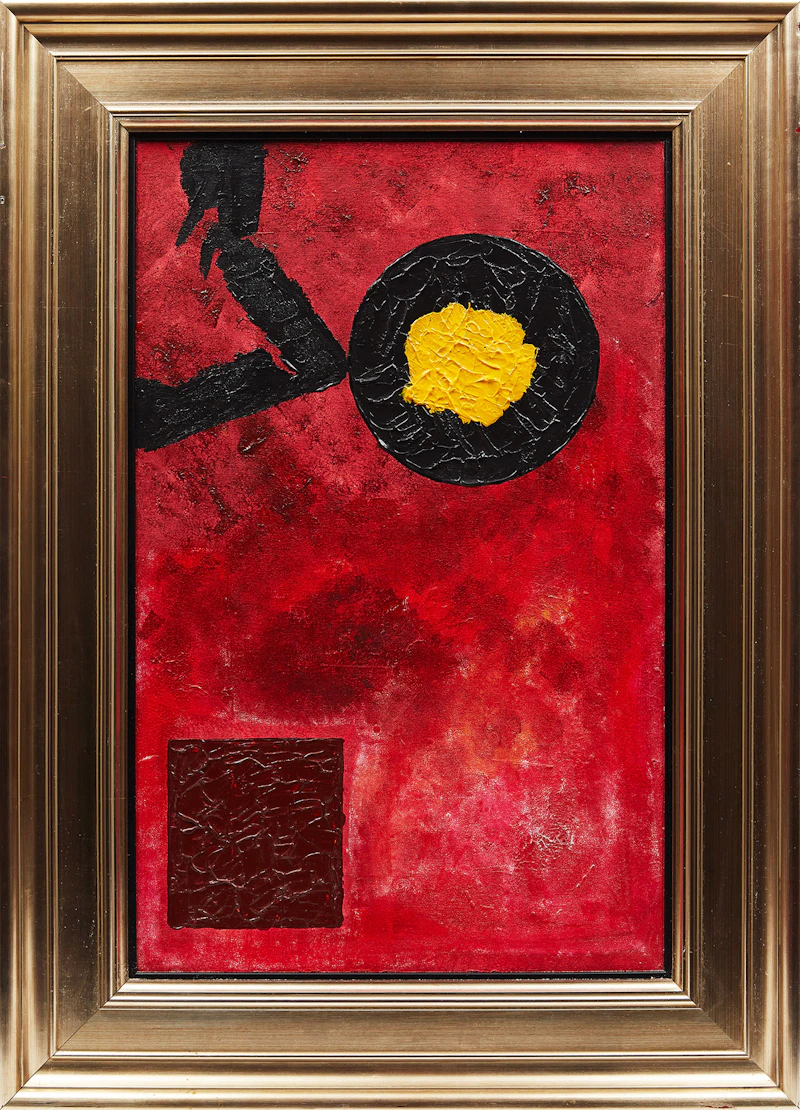 Henriette Fauteux-Massé, Le cercle dans notre univers no. 8, acrylic - view 2