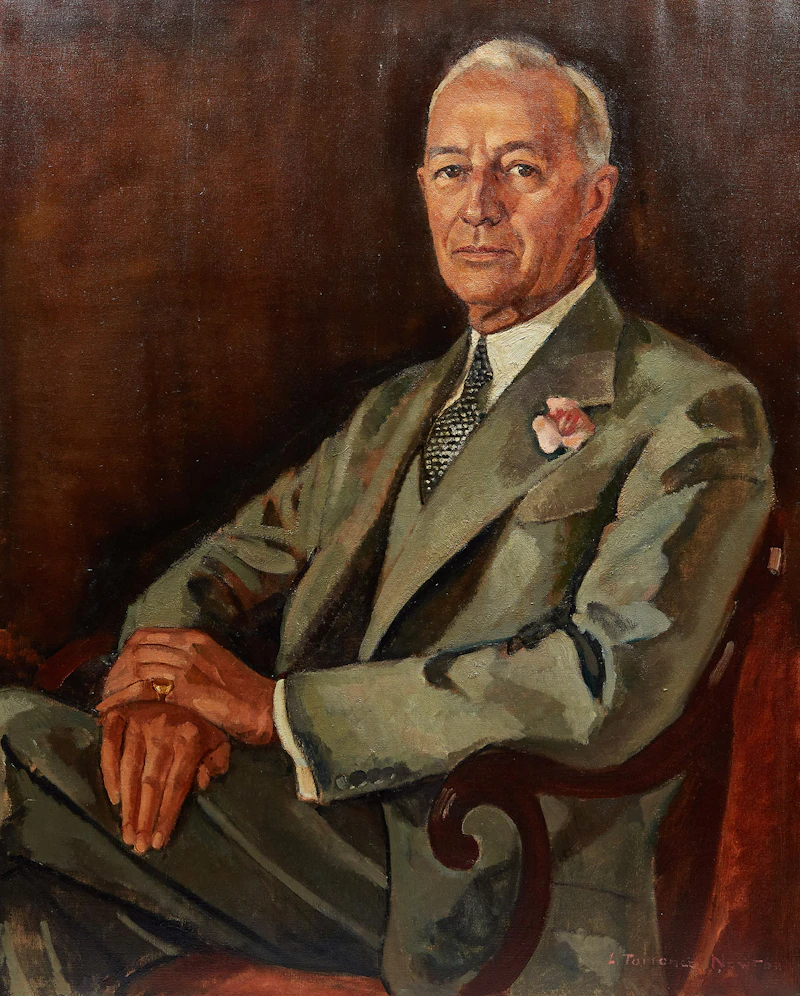 Portrait of George A. Morris by Lilias Torrance Newton