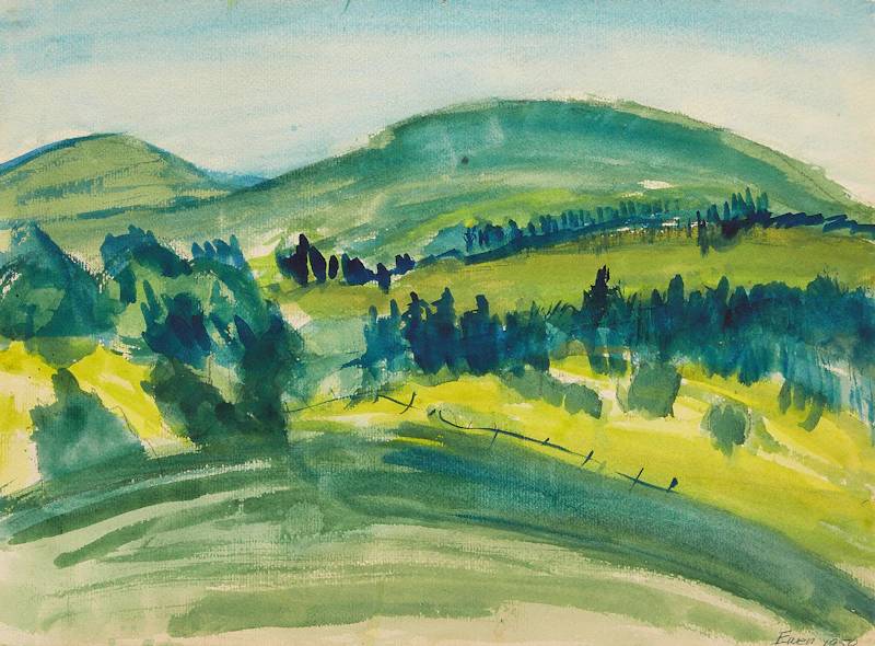 Untitled (Landscape) by William Paterson Ewen