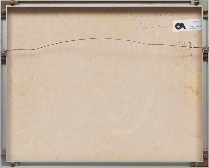 William Paterson Ewen, Untitled (Landscape), watercolour, 1950 - view 3