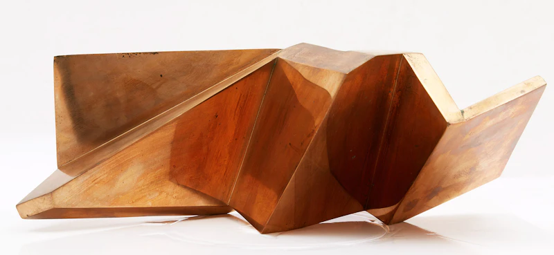 Yves Trudeau, Série mur fermé et ouvert, 1975, polished bronze - view 6