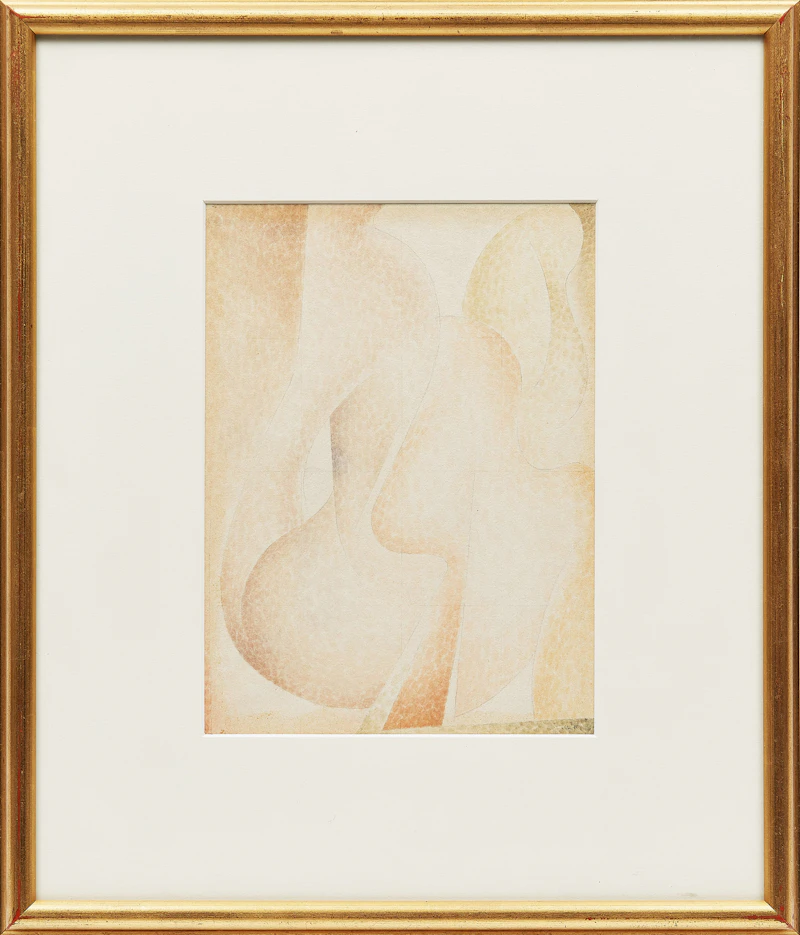 Lionel LeMoine FitzGerald, Abstraction, watercolour - view 2